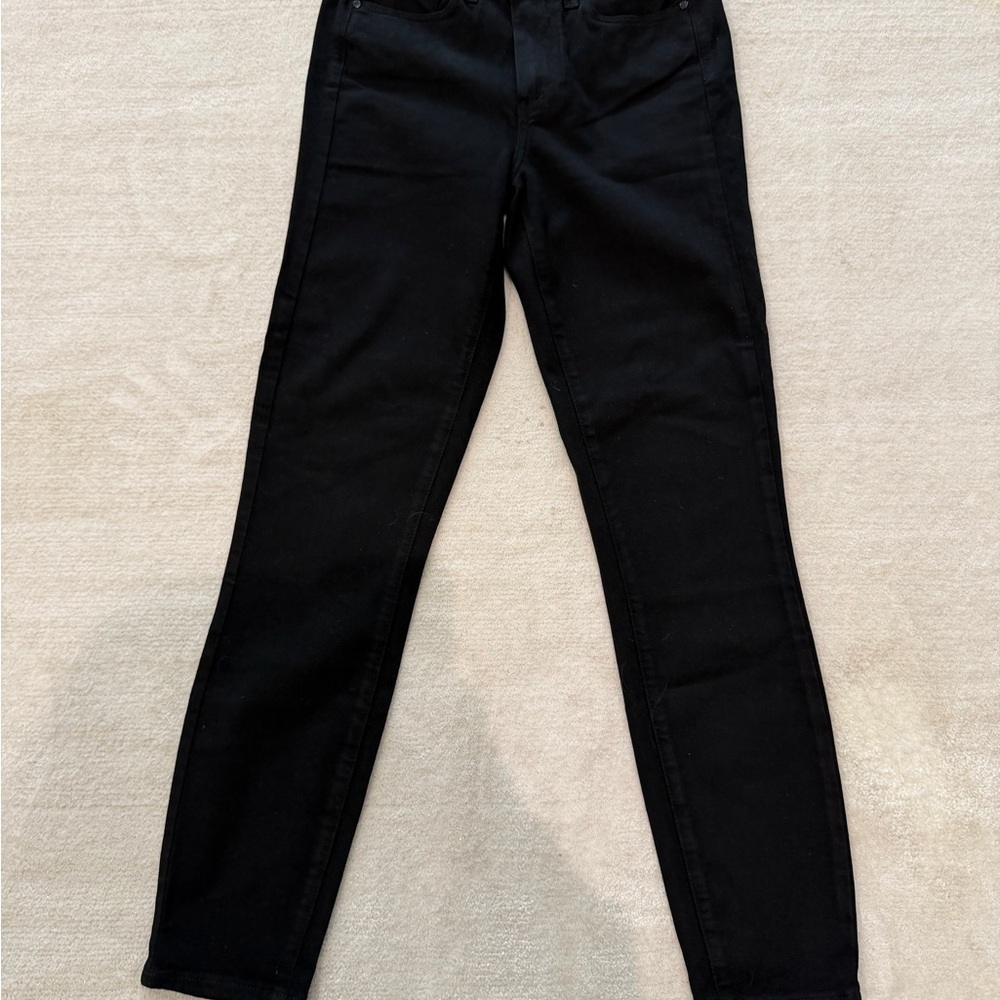 PAIGE Women's Black Skinny Jeans